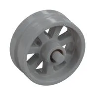 Wheel Centre 15 x 6 City Motorcycle with Stub Axles, Light Bluish Gray