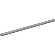 Hose, Pneumatic 4mm D. 14L / 11.2cm, Light Bluish Gray