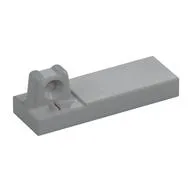 Hinge Tile 1 x 3 Locking with 1 Finger on Top with Cutout, Light Bluish Gray