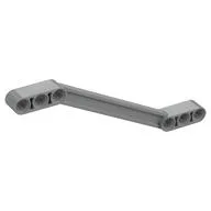 Technic Wishbone Suspension Arm 13 x 6 x 3, Light Bluish Gray