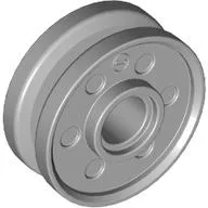 Wheel 18 x 8 with Fake Bolts and Shallow Spokes, Light Bluish Gray
