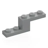 Bracket 5 x 1 x 1 1/3, Light Bluish Gray