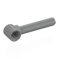 Technic Pin Connector Hub with 3L Axle, Light Bluish Gray