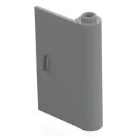 Door 1 x 3 x 4 Right - Open Between Top and Bottom Hinge, Light Bluish Gray