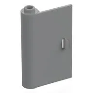 Door 1 x 3 x 4 Left - Open Between Top and Bottom Hinge, Light Bluish Gray