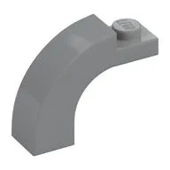 Brick Arch 1 x 3 x 2 Curved Top, Light Bluish Gray