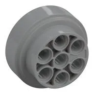 Wheel 31 x 15 Technic, 7 Pin Holes, Light Bluish Gray