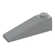Brick Sloped 18° 4 x 1, Light Bluish Gray