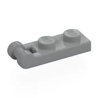 Plate Special 1 x 2 with Handle on End [Closed Ends], Light Bluish Gray