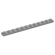 Plate 1 x 12, Light Bluish Gray