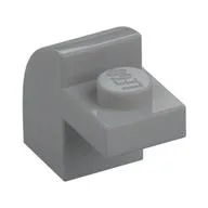 Brick Curved 1 x 2 x 1 1/3 with Curved Top, Light Bluish Gray