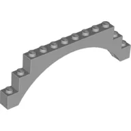 Brick Arch 1 x 12 x 3, Light Bluish Gray