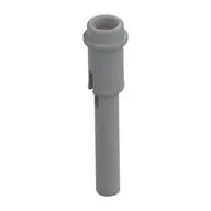Technic Pin 1/2 with 2L Bar Extension, Light Bluish Gray