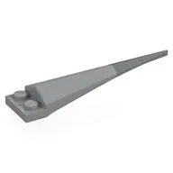 Plate Special 1 x 2 with Angular Extension and Flexible Light Bluish Gray Tip, Light Bluish Gray