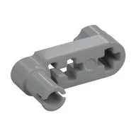 Technic Beam 3 x 0.5 Liftarm with Boss and Blocked, Squared Pin Hole, Light Bluish Gray