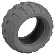 Tyre 68.7 x 34 R, Light Bluish Gray