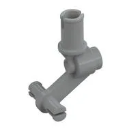 Technic Pin with Dual Wheels Holder, Light Bluish Gray