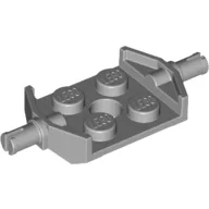 Plate Special 2 x 2 with Wheels Holder Wide, Light Bluish Gray