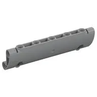 Technic Panel Curved 11 x 3 with 2 Pin Holes through Panel Surface, Light Bluish Gray