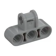 Technic Axle and Pin Connector Perpendicular Triple, Light Bluish Gray