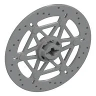 Brake Disc 6 x 6, Light Bluish Gray