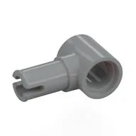 Technic Pin Connector Hub with 1 Pin with Friction Ridges Lengthwise [Centered Friction Ridge], Light Bluish Gray