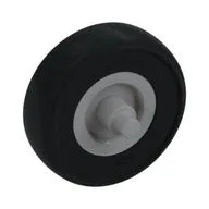 Wheel 14.4 mm with Bar, Light Bluish Gray