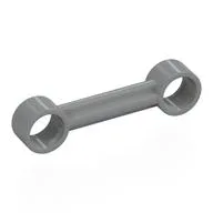 Technic Link 1 x 4 with Stoppers, Light Bluish Gray
