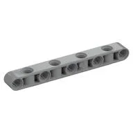 Technic Beam 1 x 9 Thick with Alternating Holes, Light Bluish Gray