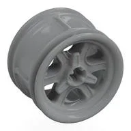 Wheel 30.4 x 20, 6 Spokes, Light Bluish Gray