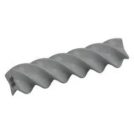 Technic Worm Gear 6M with Axle Hole, Light Bluish Gray