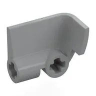 Technic Panel, Shovel 2 x 3 x 2 Right, Light Bluish Gray
