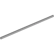 Hose Rigid 3mm D. 13L / 10.4cm, Light Bluish Gray