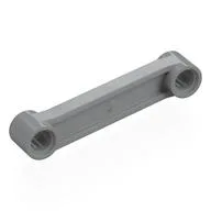 Technic Link 1 x 6 x 2 Angled, Bent, Double, Light Bluish Gray