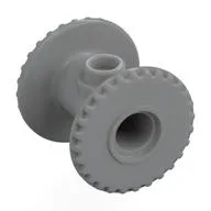 String Reel 2 x 2 Drum with Stud, Light Bluish Gray