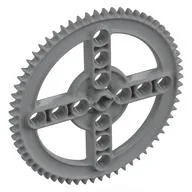 Technic Gear 64, Light Bluish Gray