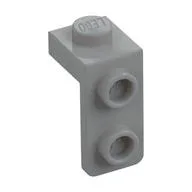 Bracket 1 x 1 - 1 x 2, Light Bluish Gray