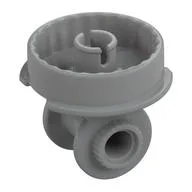 Technic Rotation Joint Disk with Pin and Double Rotation Joint Ball Half, Light Bluish Gray