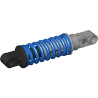 Technic Shock Absorber 9L with Blue Spring, Light Bluish Gray
