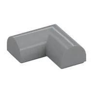 Brick Curved 2 x 2 x 2/3 Double, Corner, No Studs, Light Bluish Gray
