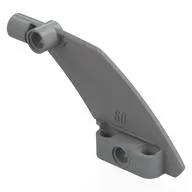 Technic Panel Curved 5 x 7 Parallelogram Right, Light Bluish Gray