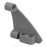 Technic Panel Triangle 5 x 4 Right, Light Bluish Gray