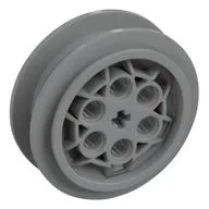 Wheel 43.2 x 18 with Flush Axle Stem, Light Bluish Gray