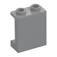 Panel 1 x 2 x 2 [Side Supports / Hollow Studs], Light Bluish Gray