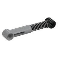 Technic Shock Absorber 6.5L with Soft Spring, Tight Coil, Black Piston Rod [Complete Assembly], Light Bluish Gray