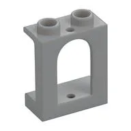 Window 1 x 2 x 2 Castle, Light Bluish Gray