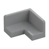 Panel 2 x 2 x 1 Corner, Light Bluish Gray