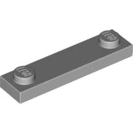 Plate Special 1 x 4 with 2 Studs, 3 Bottom Tubes, Light Bluish Gray