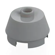 Brick Round 2 x 2 Truncated Cone, Light Bluish Gray