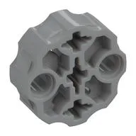 Large Figure Weapon, Barrel with 2 Pin Holes and 3 Axle Holes, Light Bluish Gray